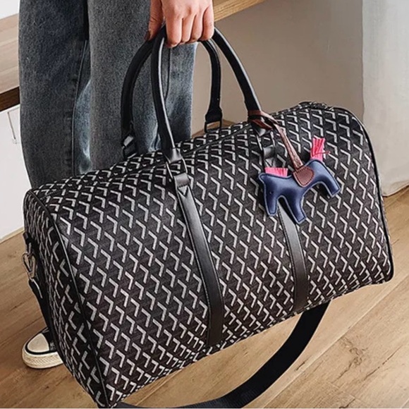 Other - Designer Look Patterned Duffel Bag